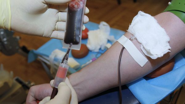 Забор крови для исследования на наличе инфекций