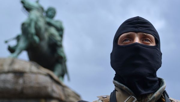 Боец батальона Азов