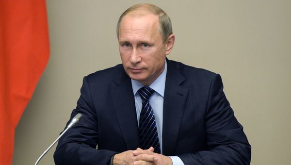 Президент РФ В.Путин провел заседание Совбеза РФ
