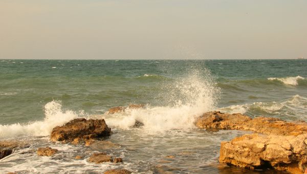 Море осенью у берегов Херсонеса