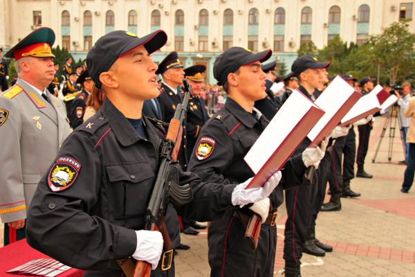 Присяга курсантов