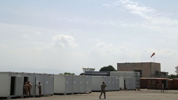 Военнослужащие РФ на базе Хмеймим в Сирии
