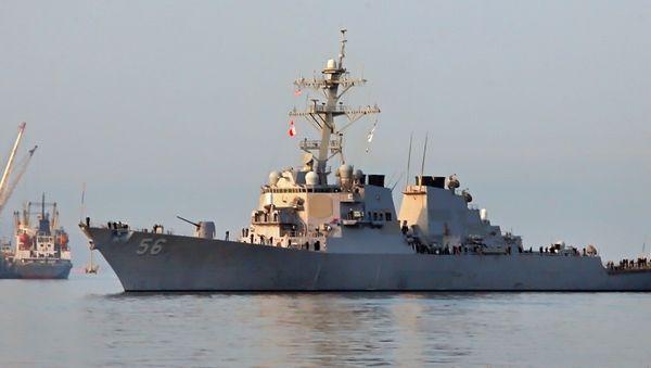 Американский эсминец