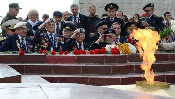 Ветераны полярных конвоев из Великобритании в Ялте