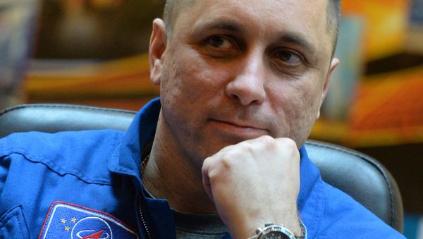 Член основного экипажа 42/43-й длительной экспедиции на Международную космическую станцию космонавт Роскосмоса Антон Шкаплеров