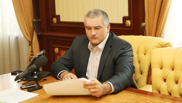 Глава Республики Крым Сергей Аксенов