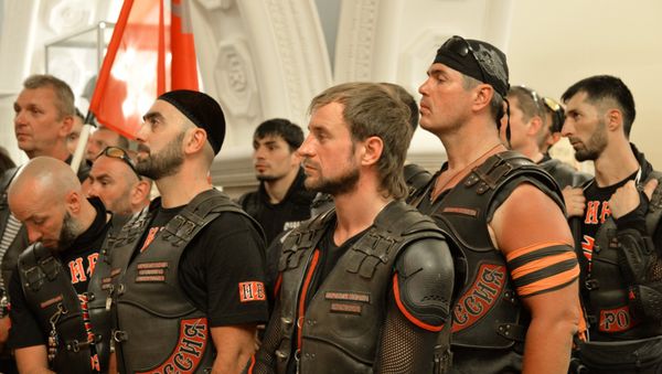 Мотомарш Дороги победы в Грозном