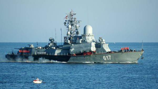 Малый ракетный корабль Мираж Черноморского флота России