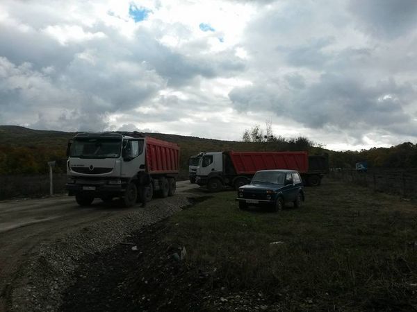 Ремонт трассы Симферополь-Керчь