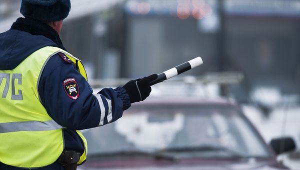 Работа сотрудников ГИБДД