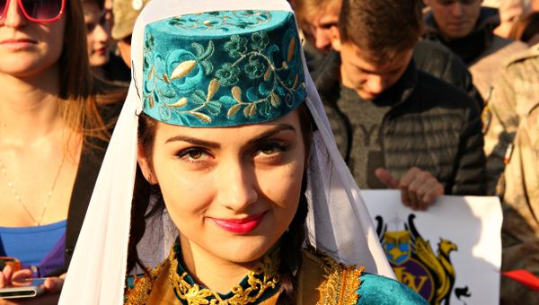 Празднование Дня народного единства в Симферополе