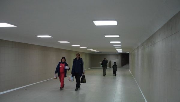 Новый подземный переход на проспекте Победы в Симферополе