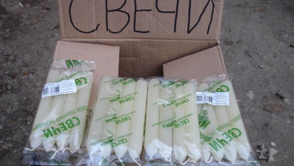 Торговля свечами в Крыму