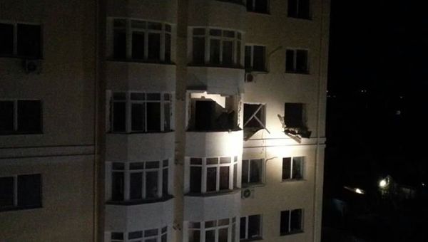 Взрыв в новостройке в Симферополе Взрыв в новостройке в Симферополе