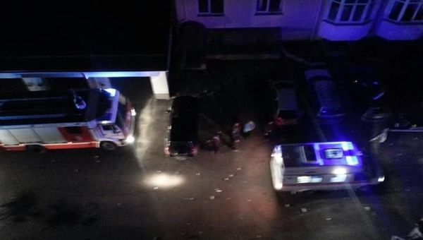 Взрыв в новостройке в Симферополе