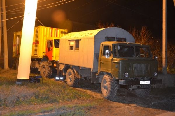 МЧС развертывает пункты жизнеобеспечения в Крыму