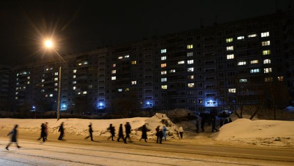 Освещенные окна