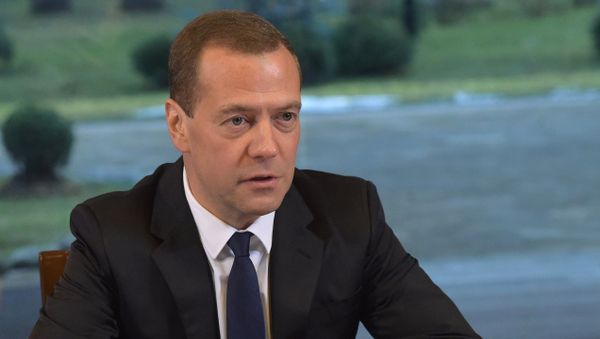 Премьер-министр РФ Д.Медведев