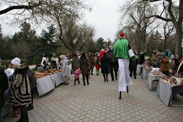 Конкурс Дедов Морозов в Евпатории