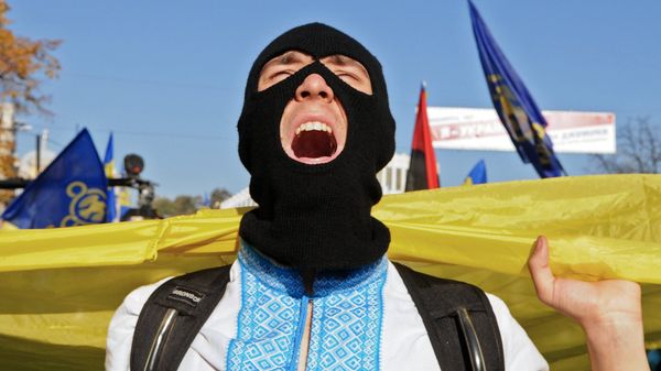 Митинг националистов в Киеве. Архивное фото