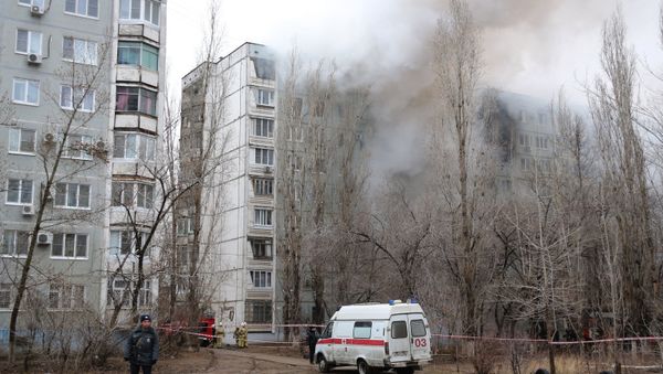 Взрыв бытового газа в многоэтажном доме в Волгограде