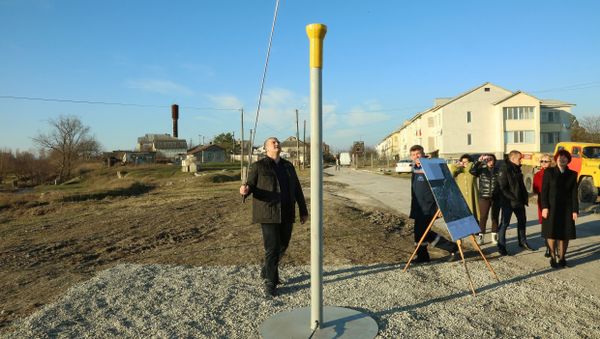 В Белогорске запустили вторую очередь газопровода высокого и среднего давления