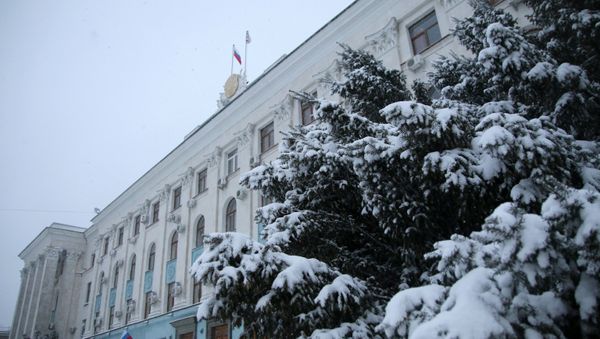 Здание Совета министров Республики Крым в Симферополе
