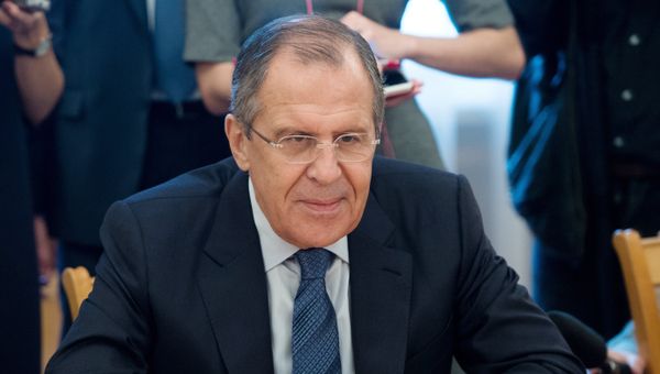 Встреча главы МИД РФ С.Лаврова с высоким представителем Генсекретаря ООН по Альянсу цивилизаций Н.Насером