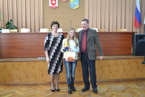 Мария Лучина, глава администрации Джанкойского района Александр Бочаров и председатель районного совета Елена Черникова