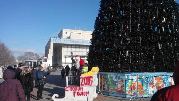 Народные гуляния в Симферополе
