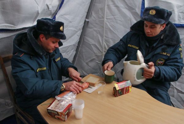 Мобильные пункты обогрева установлены в Крыму