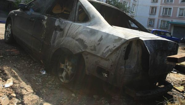 Поджог автомобиля