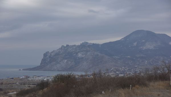 Коктебель зимой