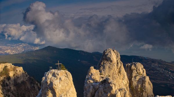 Зима в Крыму