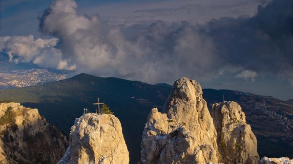 Зима в Крыму