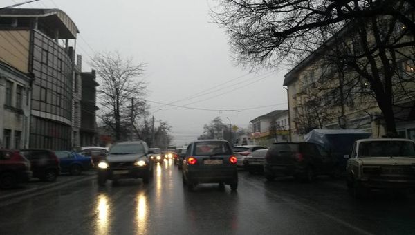 Пробки в Симферополе Пробки в Симферополе