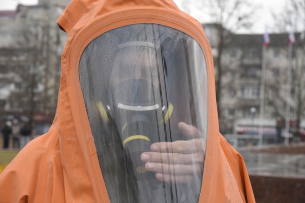 Выставка техники МЧС в Симферополе