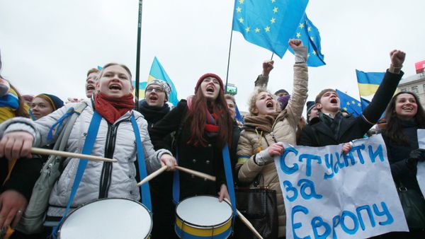 Ситуация на Украине в связи с вопросом евроинтеграции