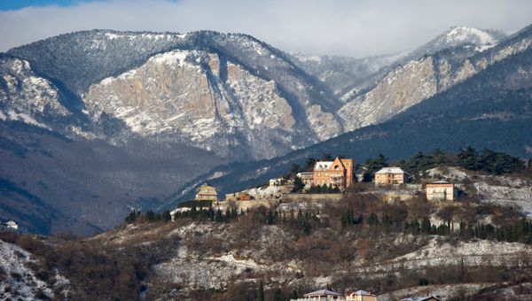 Зима в Крыму