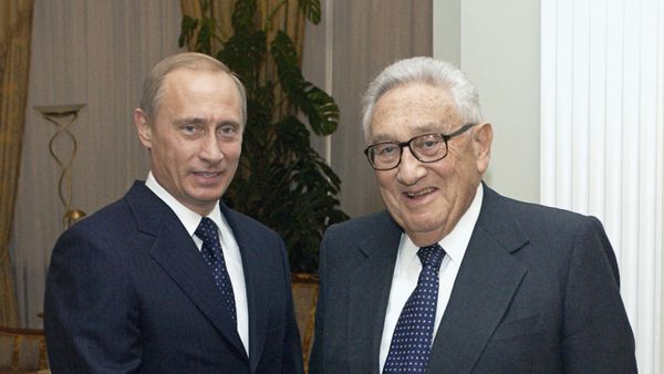 ПУТИН КИССИНДЖЕР ВСТРЕЧА