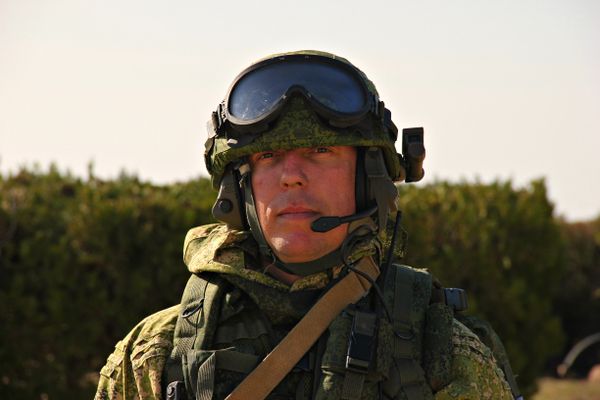 Замкомандира батальона морской пехоты ЧФ РФ, майор Константин Кочетков