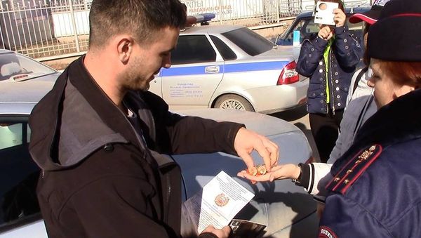 Акция к Дню защитника Отечества от ГИБДД