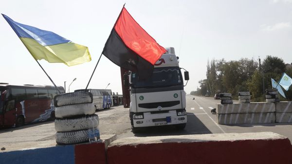 Ситуация на границе Украины и Крыма