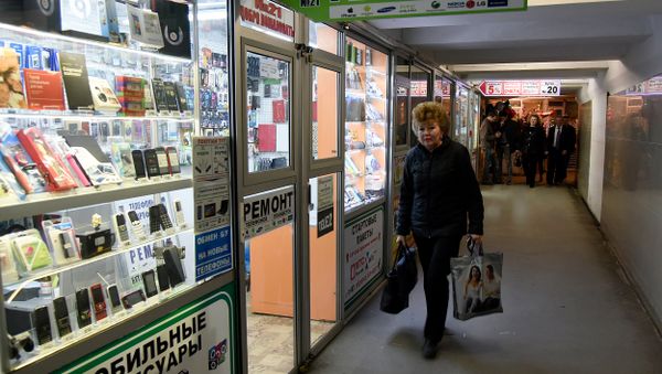 Один из подземных переходов в Симферополе