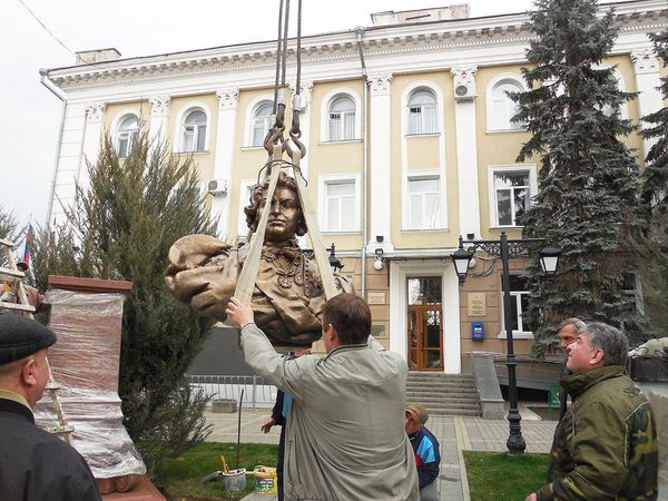В Симферополе установили памятник князю Григорию Потемкину, открытие состоится 16 марта