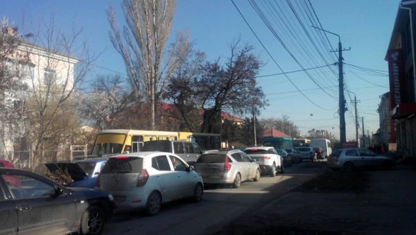 Пробки в Симферополе