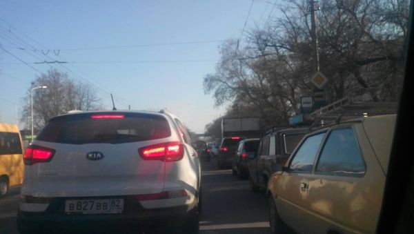 Пробки в Симферополе