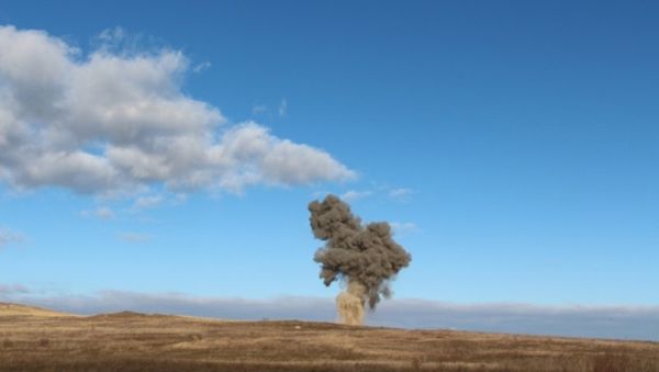 Пиротехники обезвредили 16 авиабомб из Багеровских каменоломен Керчи