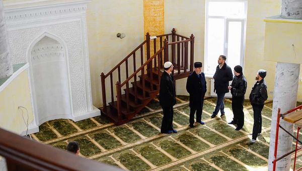 Строительство Соборной мечети в Красноперекопске