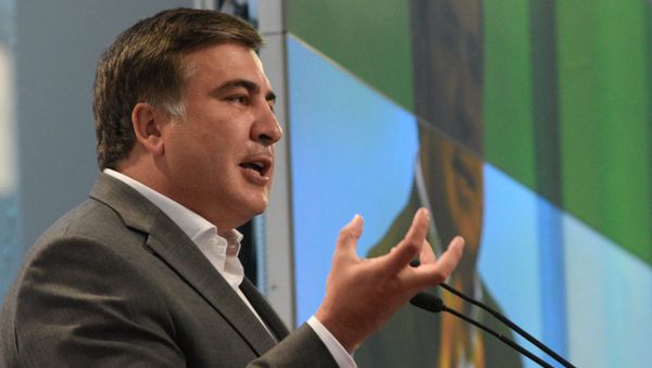 Губернатор Одесской области Михаил Саакашвили